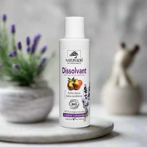 Dissolvant vernis à ongles Jojoba et Lavande - sans acétone ni paraben - ne déssèche pas - 125ml