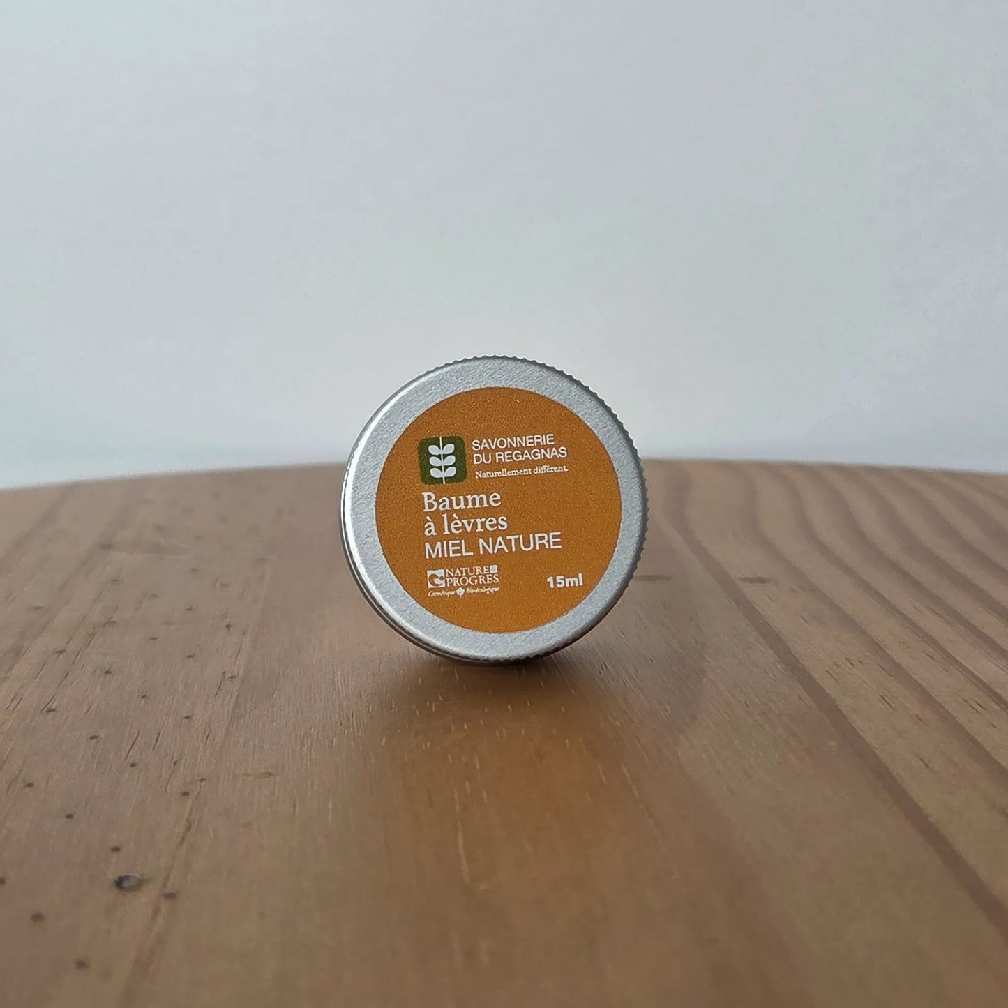 Baume à lèvres miel, beurre de karité et huile d'olive bio - 15ml