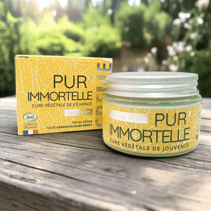 Crème visage de nuit à l'huile essentielle d’Immortelle Bio et Acide hyaluronique - 50ml - Provenseo