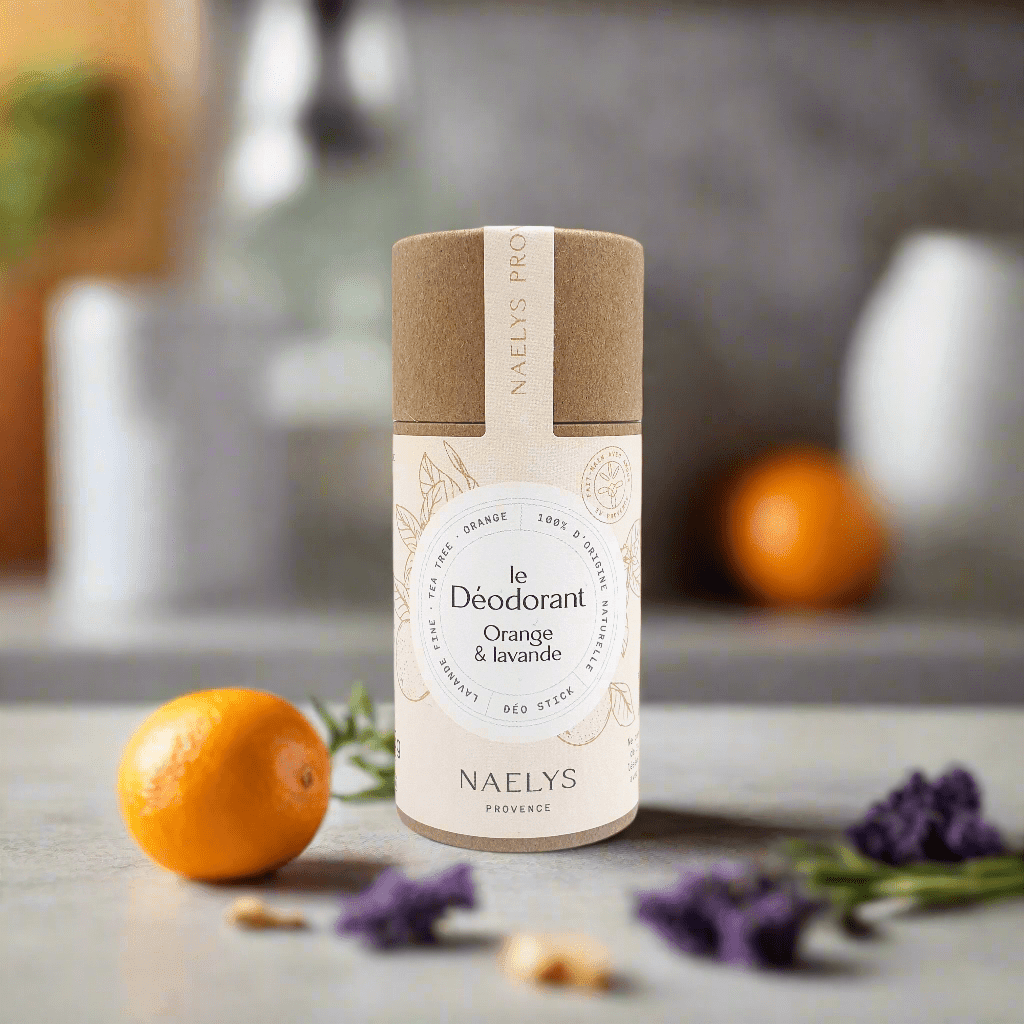 Déodorant solide naturel Orange & Lavande Fine AOP Provence - Provenseo