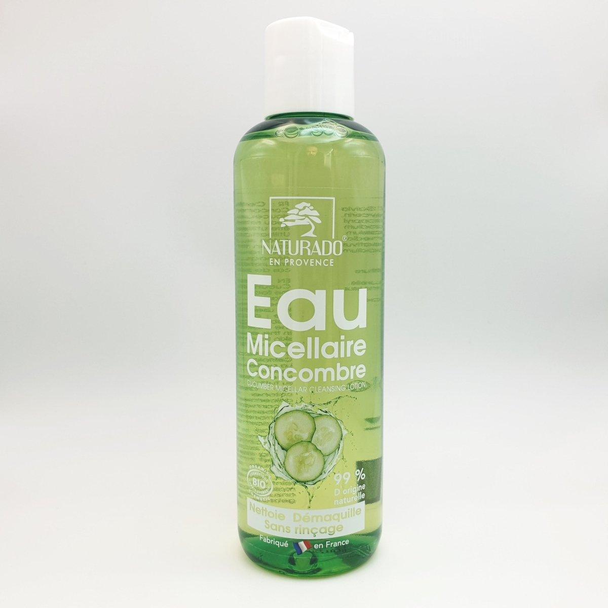 Eau Micellaire à l'extrait de Concombre Bio - nettoyant et démaquillant - 200 ml - Provenseo