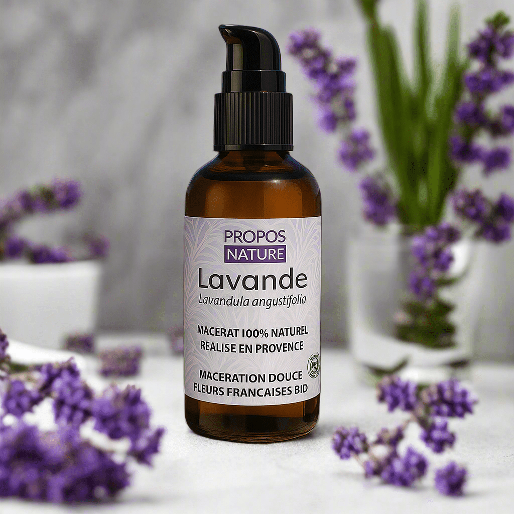 Huile végétale de lavande - Soin après rasage ou coup de soleil - Anti - poux - 50 ml - Provenseo