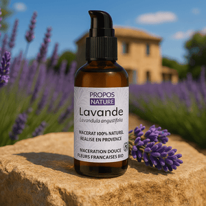 Huile végétale de lavande - Soin après rasage ou coup de soleil - Anti - poux - 50 ml - Provenseo