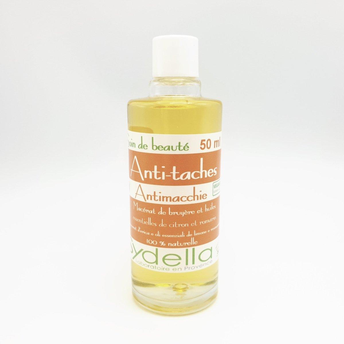 Huile végétale macérât de bruyère et huile de noyau d'abricot - anti tache brune - 50ml - Provenseo