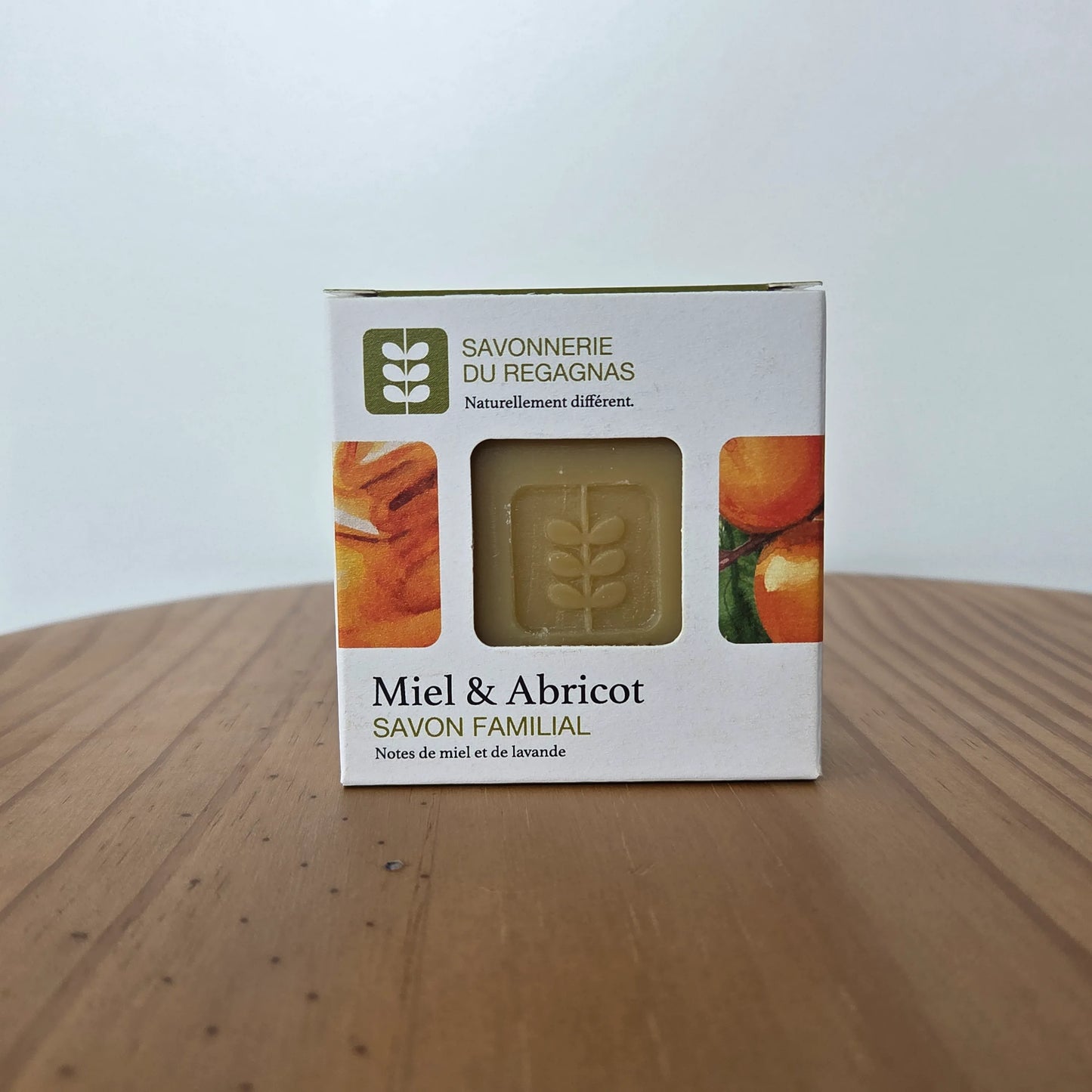 Savon familial miel & abricot - Tous types de peau sauf sensible - Bio - 100g
