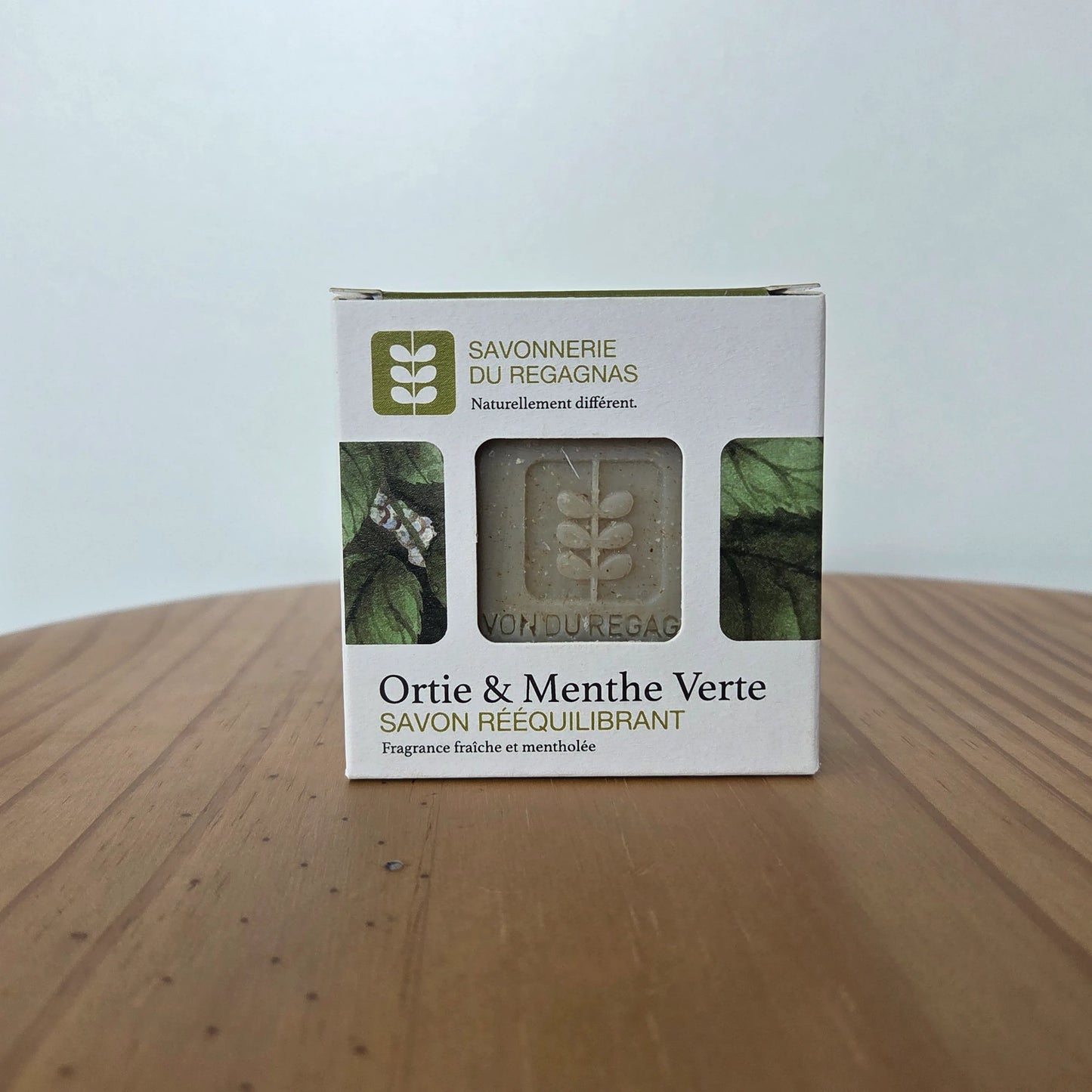 Savon purifiant ortie & menthe verte - Peaux mixtes, grasses ou à imperfections - Bio - 100g