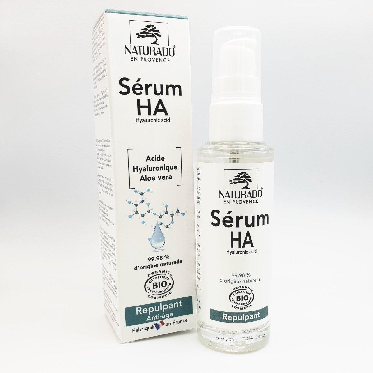 Sérum contour des yeux à l'acide hyaluronique anti - âge et aloé véra - Bio - 40ml - Provenseo