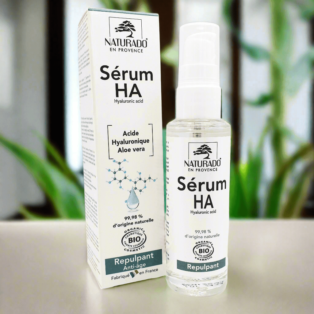 Sérum contour des yeux à l'acide hyaluronique anti - âge et aloé véra - Bio - 40ml - Provenseo