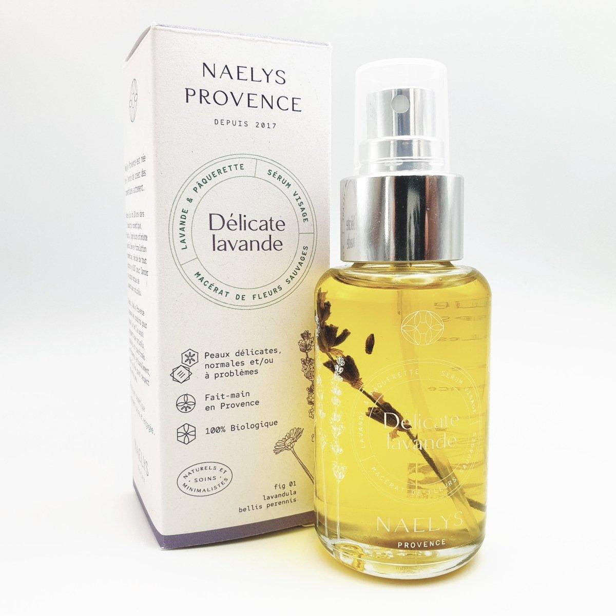 Sérum Lavande & Pâquerette sauvage, huile d'amande douce et huile de noisette - 50ml - Provenseo