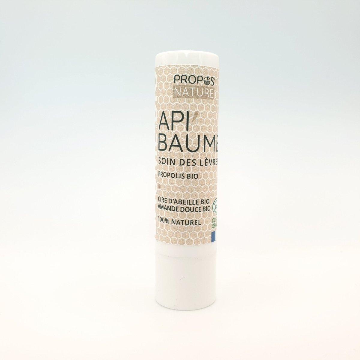 Stick lèvres à la propolis, amande douce et karité bio - 100% d'origine naturelle - Provenseo