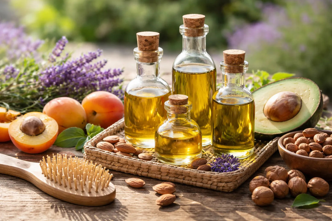 De l'huile végétale sur mes cheveux ?