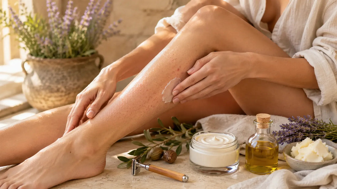 Boutons après rasage sur les jambes : pourquoi ils apparaissent et comment les apaiser