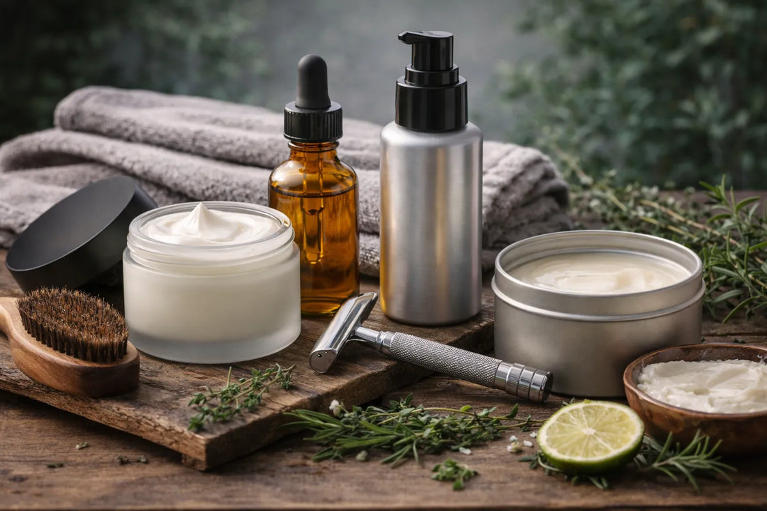 Cosmétique homme haut de gamme : des soins naturels taillés pour la peau masculine
