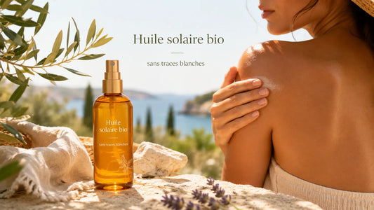 Crème solaire bio sans traces blanches : pourquoi choisir une huile solaire ?