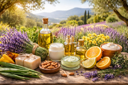 Les ingrédients emblématiques de la cosmétique provençale