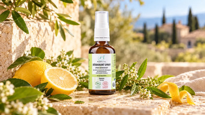 Déodorant spray bio aux huiles essentielles de pamplemousse et litsée - 50 ml