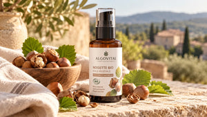 Huile de noisette bio 100% pure - non comédogène - peaux mixtes à grasses - 50 ml