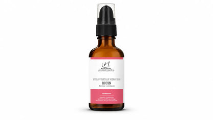 Huile de ricin bio 100% pure - cheveux, cils, sourcils et ongles - 50 ml