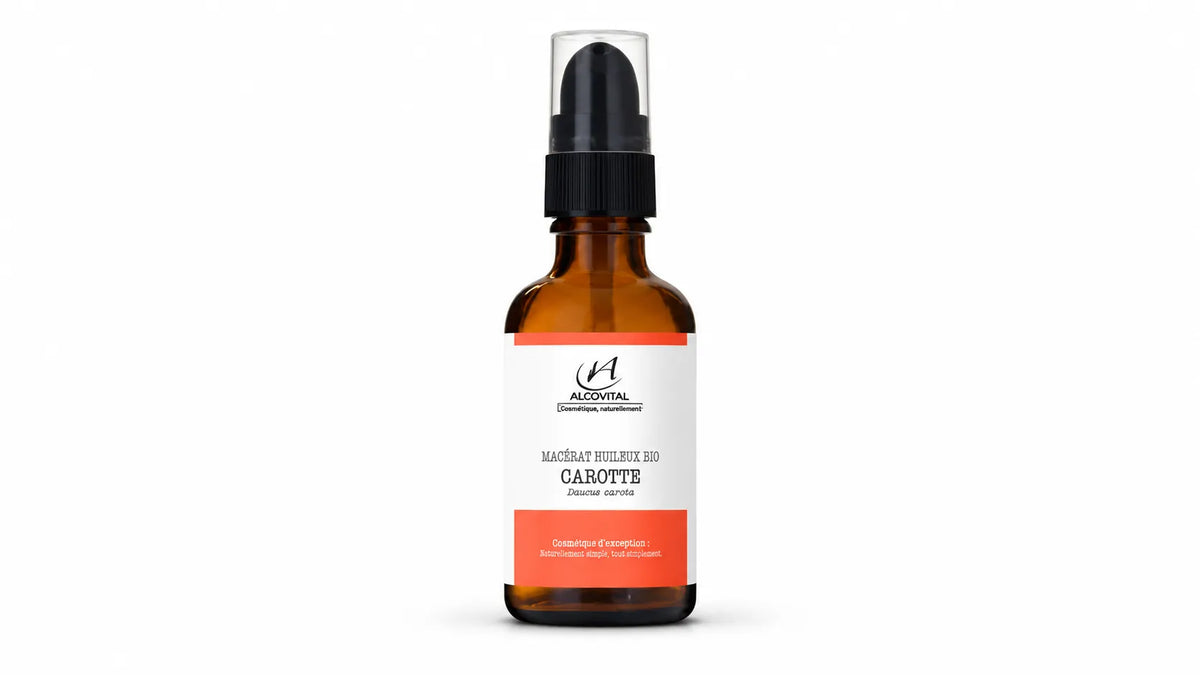 Macérât huileux de carotte bio - éclat du teint - 50 ml
