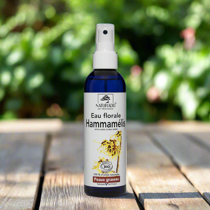 Eau Florale d'Hamamélis Bio - Astringente et apaisante - Peaux grasses et sensibles - 200ml