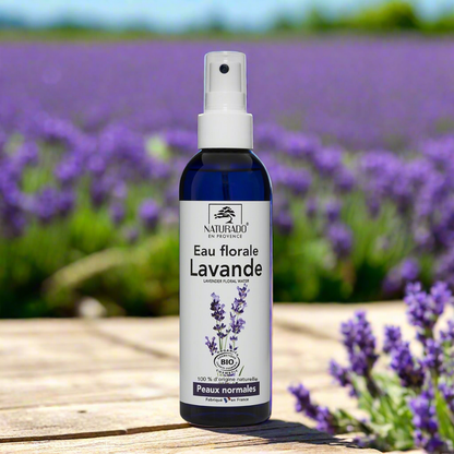 Eau florale de lavande - Apaisante après exposition au soleil, irritation ou piqûre d'insecte - 200 ml