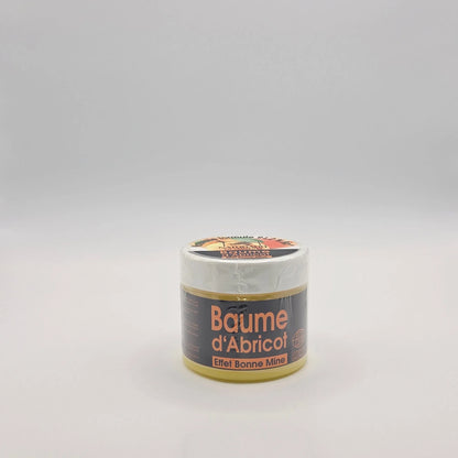 Baume aux huiles d'Abricot, Buriti et Carotte - Beurres de Karité et Cacao - Effet Bonne Mine - 45g