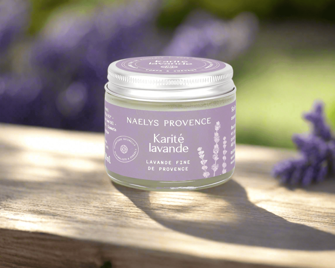 Beurre de karité à la lavande fine de haute Provence - hydratant, nourrissant, réparateur, protecteur - 60 ml - Provenseo