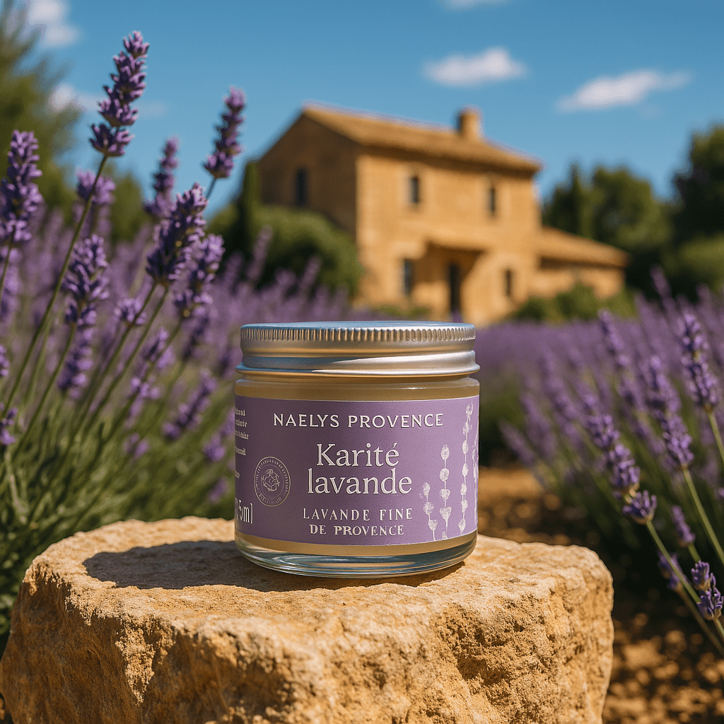 Beurre de karité à la lavande fine de haute Provence - hydratant, nourrissant, réparateur, protecteur - 60 ml - Provenseo