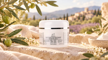 Crème neutre bio sans huiles essentielles - peaux sensibles - visage - 50 ml
