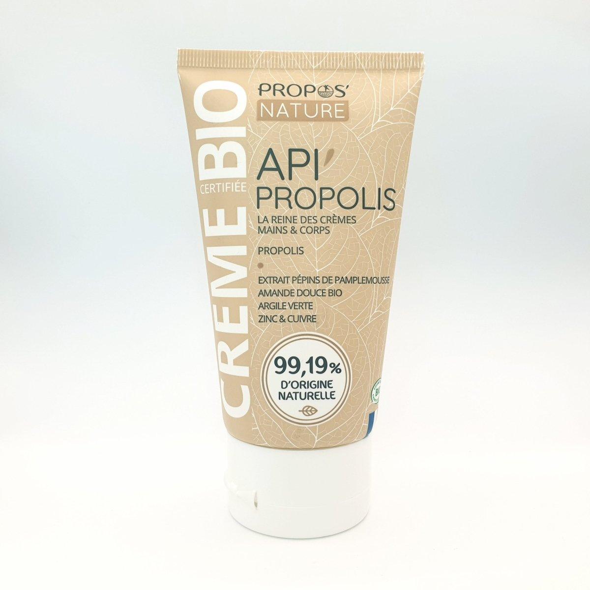 Crème propolis, hydrolat de lavande et huile d'amande douce - mains et corps - 100 ml - Provenseo