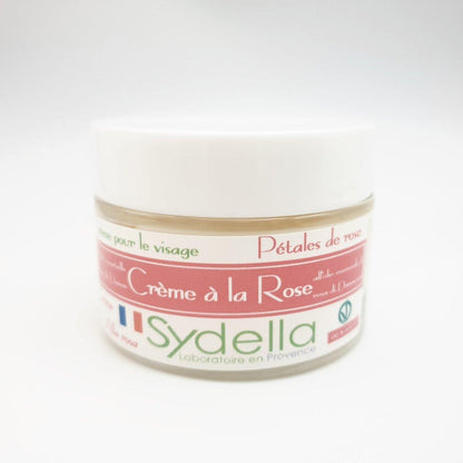 Crème visage à la rose - lissante, nourrissante et antiride - 40ml - Provenseo