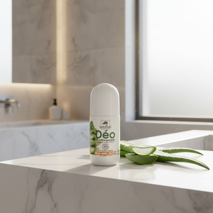 Déodorant roll-on à efficacité longue durée - Aloe Vera et Kaolin - Bio - 50ml