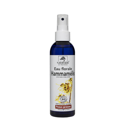 Eau Florale d'Hamamélis Bio - Astringente et apaisante - Peaux grasses et sensibles - 200ml