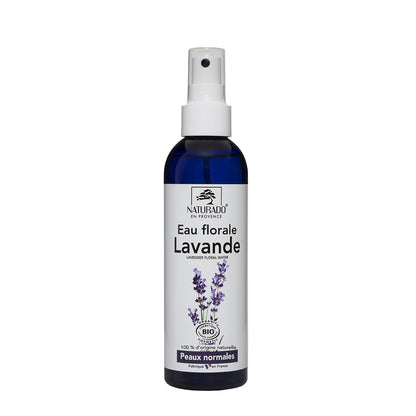 Eau florale de lavande - Apaisante après exposition au soleil, irritation ou piqûre d'insecte - 200 ml