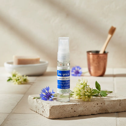 Eau de Bleuet et Mélilot - Lotion apaisante pour les yeux, anti cernes - 30ml