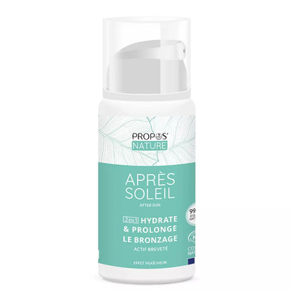 Gel après-soleil Bio - Aloe Vera et Lavande de Provence - Apaisant et Bronzage prolongé - 100ml