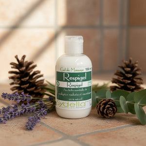 Gel Massage bien-être respiratoire à la Lavande, Abricot, Pin Sylvestre, HE Eucalyptus et Ravintsara - 100ml