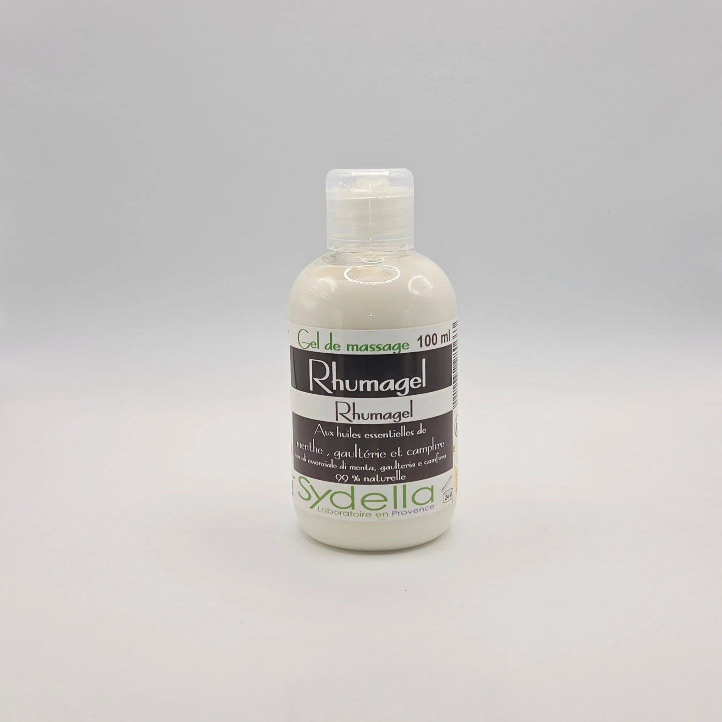 Gel Massage confort articulaire et musculaire à l'huile de Noyau d'Abricot, HE Camphre, Menthe, Gaulthérie et Térébenthine - 100ml