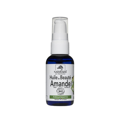 Huile d'amande douce de Provence bio - adoucissante et nourrissante - 50 ml