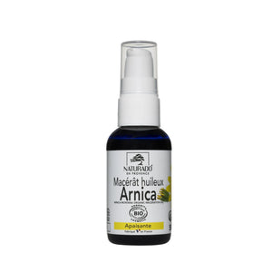 Huile de massage à l'arnica bio - Apaise chocs, bleus et courbatures - 50 ml