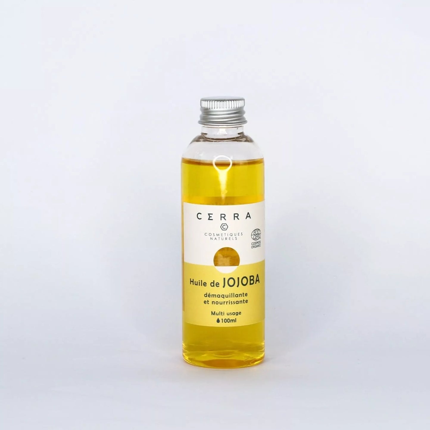 Huile de jojoba vierge pour le visage, corps et cheveux - démaquillante et nourrissante - bio - non comédogène - 100ml