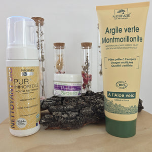 Rituel de soin Anti-Imperfections et Anti-Acnéique de Provence : nettoie, purifie et hydrate