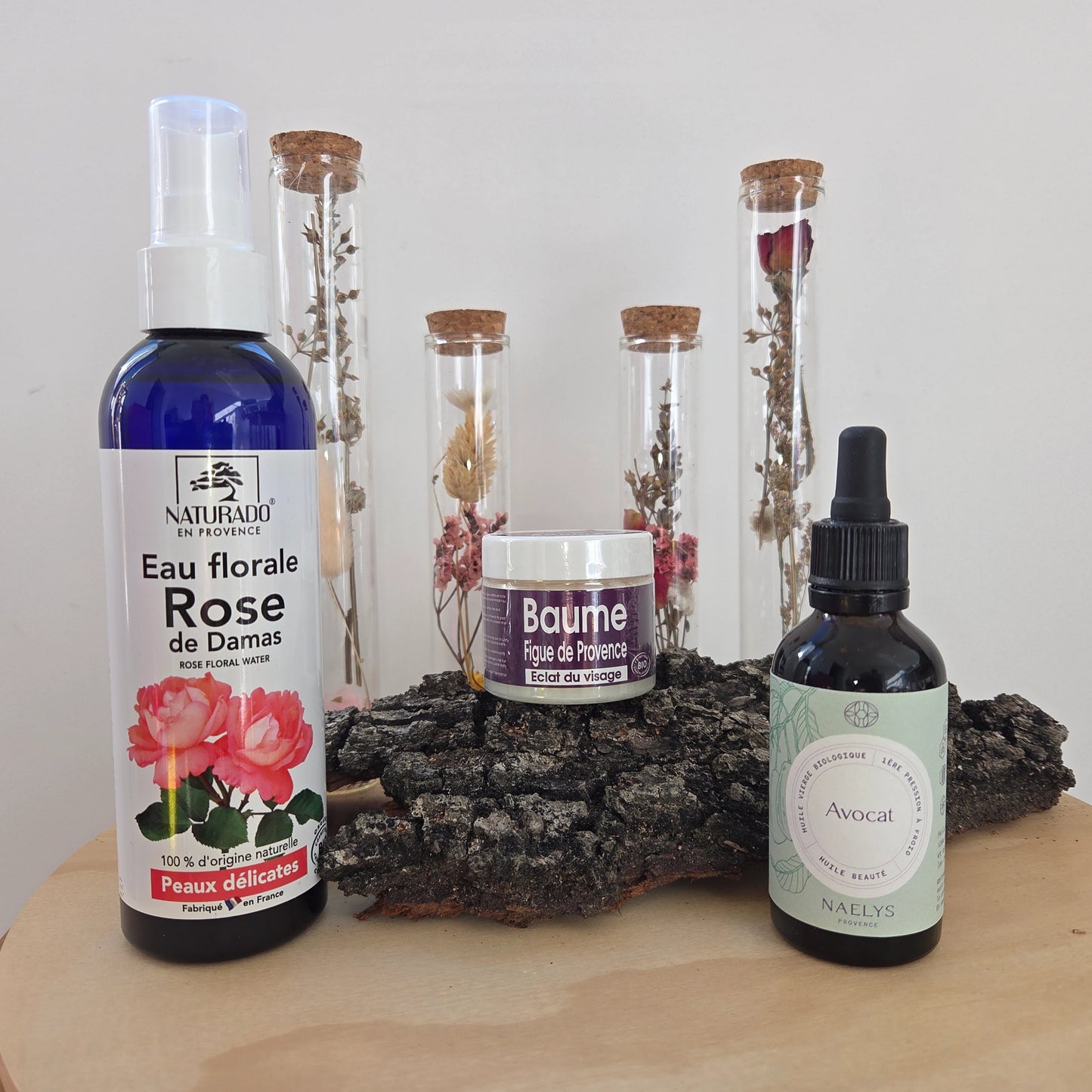 Rituel Éclat et Confort du Visage - Figue de Provence, huile d'avocat, rose de Damas