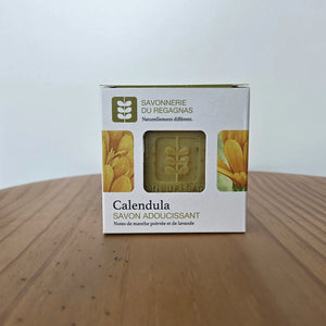 Savon adoucissant au calendula - Tous types de peaux - Bio - 100g
