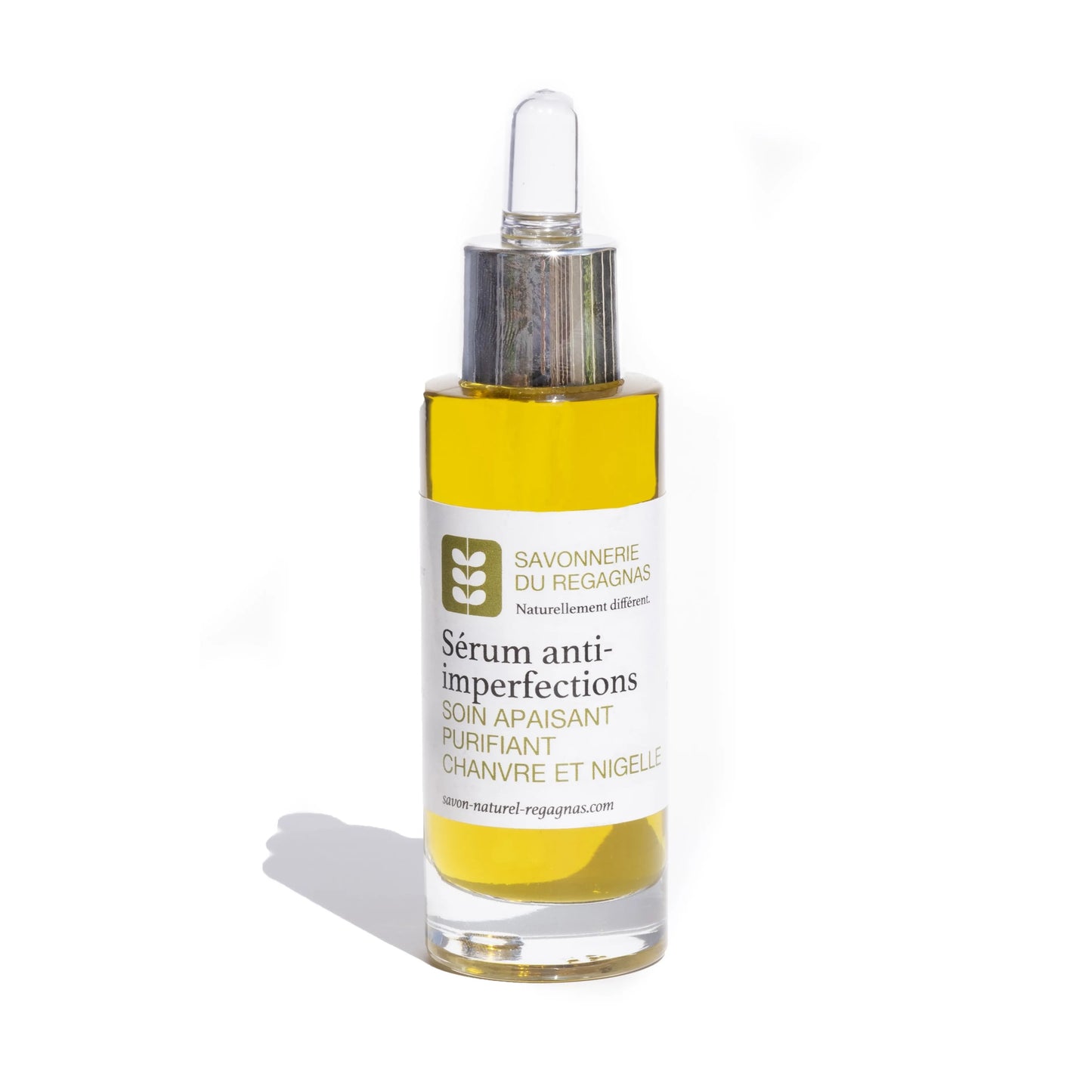 Sérum anti imperfections - Huile végétale bio Nigelle, Chanvre, Noisette, Jojoba et aux 4 huiles essentielles - 30 ml