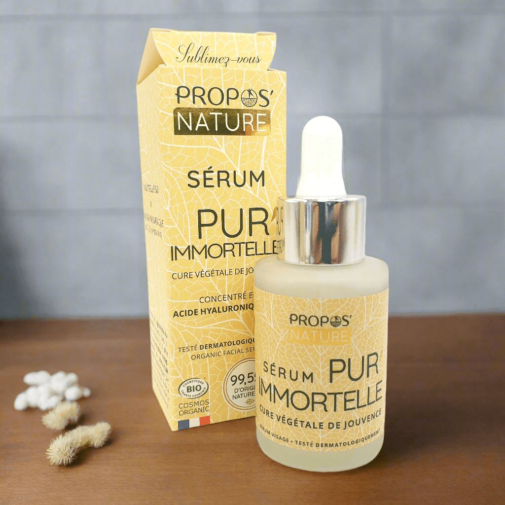 Sérum contour des yeux à l'acide hyaluronique anti - âge et helichryse immortelle - Bio - 30ml - Provenseo