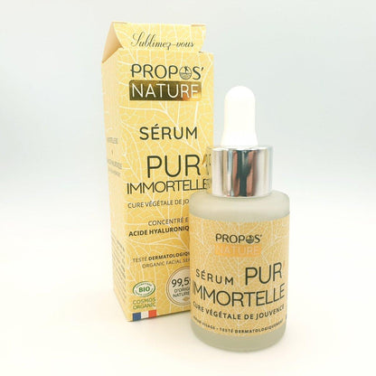 Sérum contour des yeux à l'acide hyaluronique anti - âge et helichryse immortelle - Bio - 30ml - Provenseo