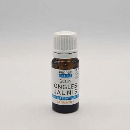 Soin pour les ongles jaunis aux huiles de Coco et Sésame et aux 11 huiles essentielles - 10 ml